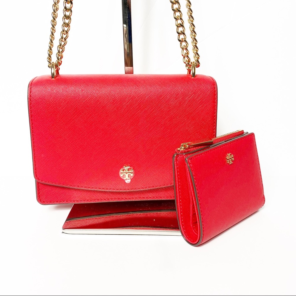 TORY BURCH | Emerson Chain Purse and Wallet NWT